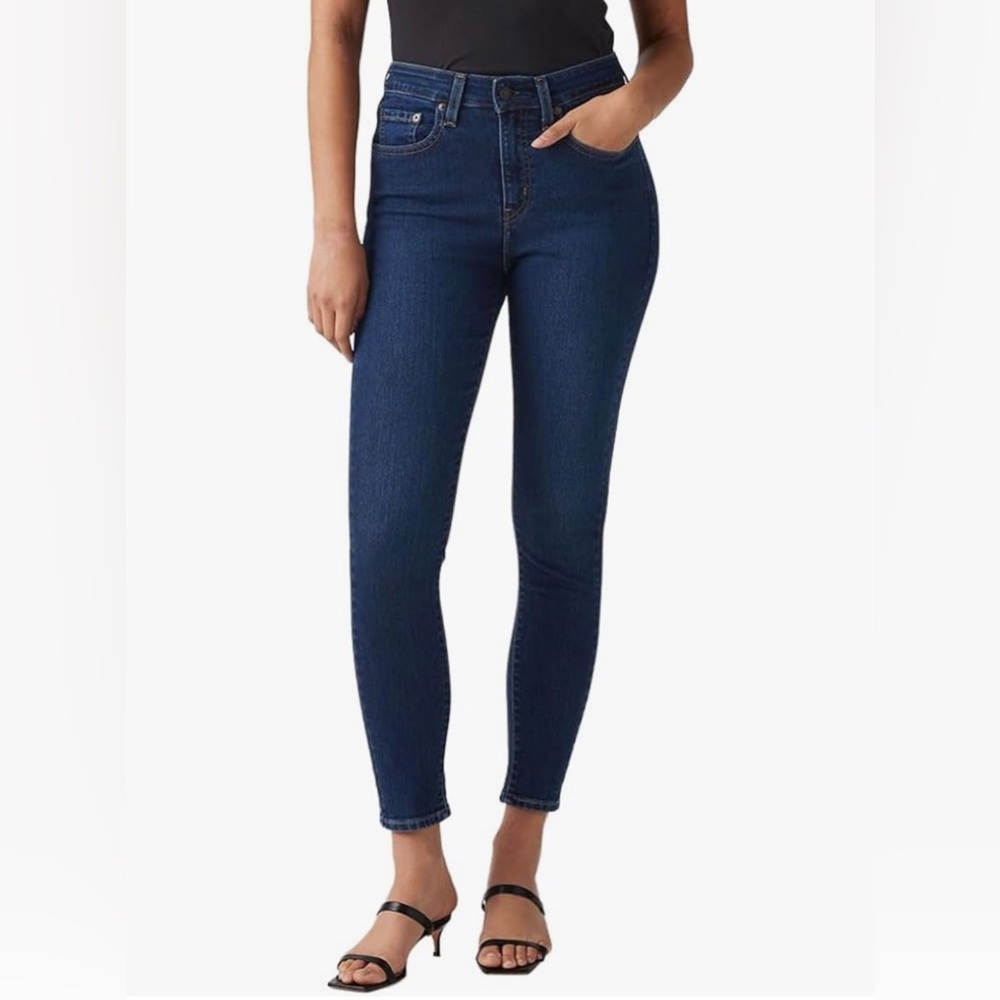 Levi’s 721 High Rise Skinny Jeans Dark Wash Indigo Blue 18882-2970 Womens 29x30